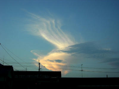 北の空