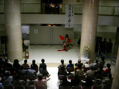 御馴染みの天理大学雅楽部です。