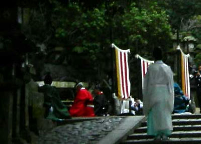 『祓戸神社』前にて