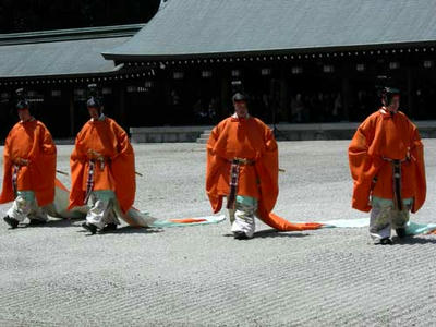 武官装束です。