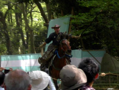 武家装束での射手
