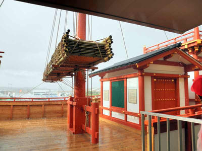 雨の遣唐使船