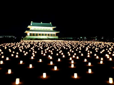 大極殿院の燈花会