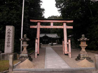 奈良市秋篠町『八所御霊神社』