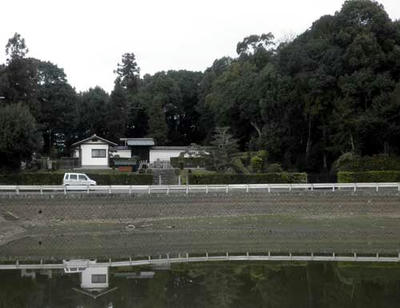 八嶋御陵遠望