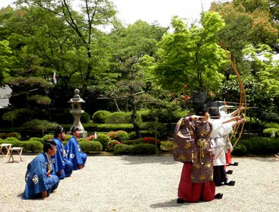 凛々しい女性射手の方々