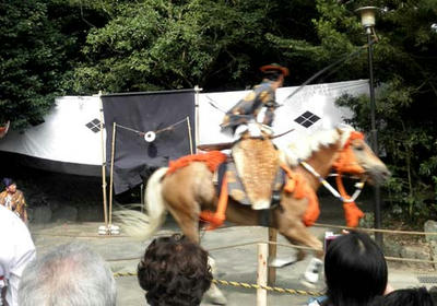 三嶋大社夏祭の流鏑馬