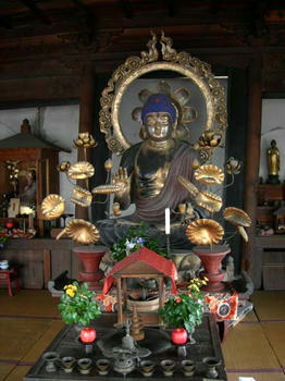 弥勒寺本尊　弥勒仏坐像