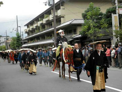 徳川城使上洛列　城使