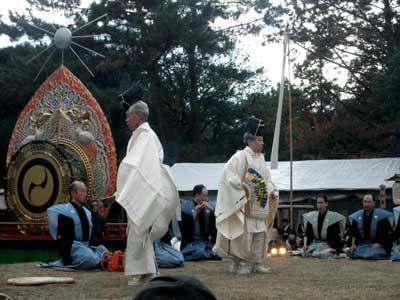 『神楽式』翁と三番叟