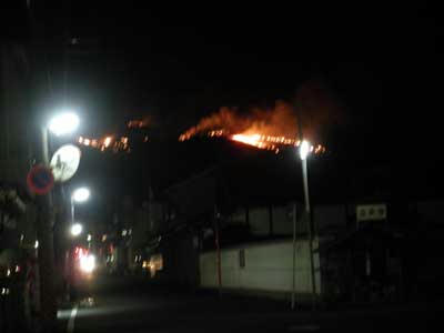 なら北町から見て