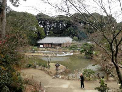浄瑠璃寺の冬