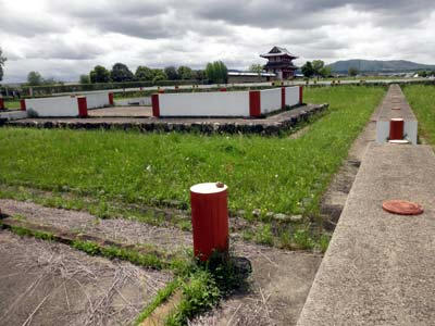 平城宮跡　兵部省にて