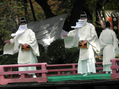 細男舞　小鼓