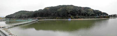 墳丘全景