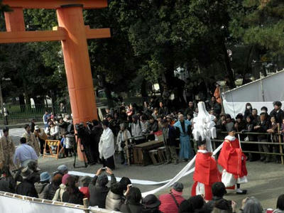 梅白杖と祝御幣