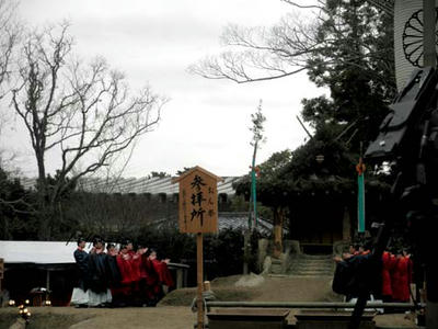 お旅所祭の様子