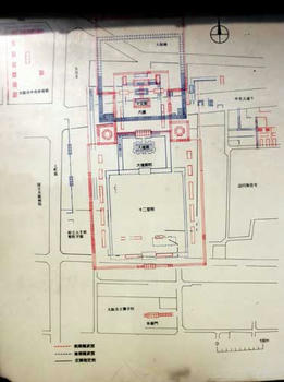難波宮復元図