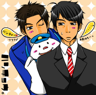 速水さんが神南くん腹話術(?)でハンチョウに近付いていく一期のシーンが好き。(笑)