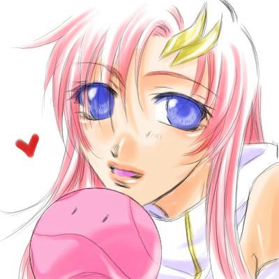 ピンクちゃんと一緒。