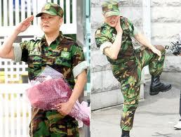 PSY軍役画像