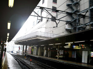 駅のホームから