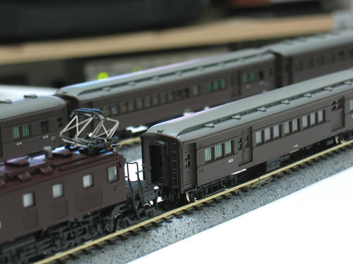 ＥＦ５７＋郵便／荷物車