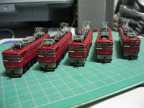 ＥＤ７５とＥＤ７９たち・その１
