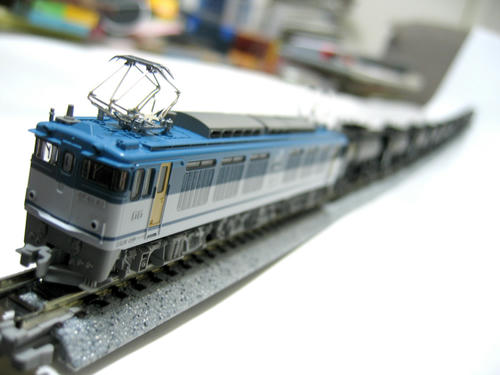 ＥＦ６４・ＪＲ貨物更新色＋セメント専用車