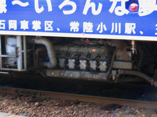 ＫＲ－５００形（５０２）のエンジン部