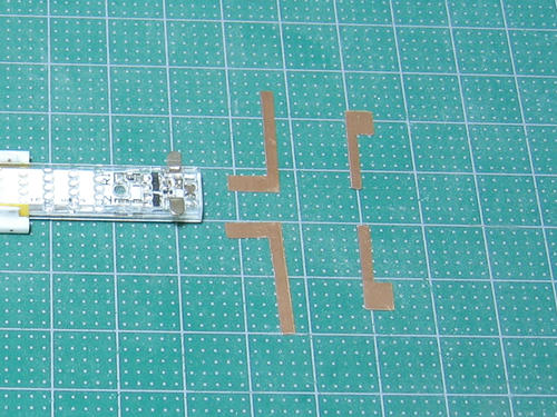 切り出した残りのパーツ