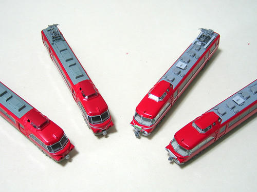 先頭車(偶数車)揃い踏み。