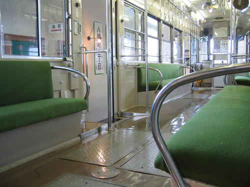 モハ４００型（４１５号車）・室内