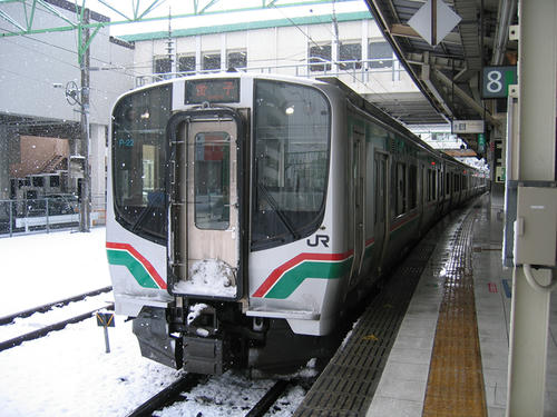 仙山線・Ｅ７２１系０番台‐０８年１２月３１日