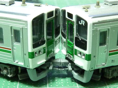先頭車同士の連結・その１