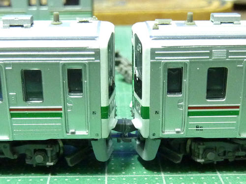先頭車同士の連結・その２