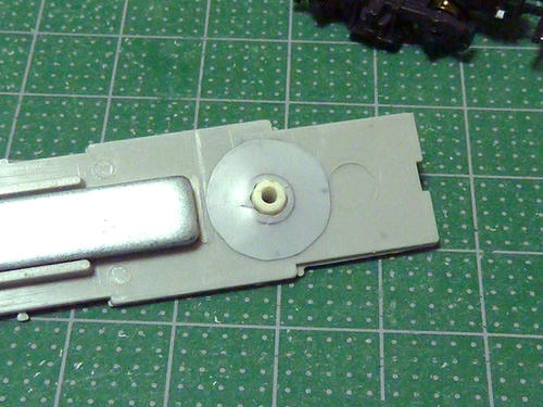 ガイド部品を装着