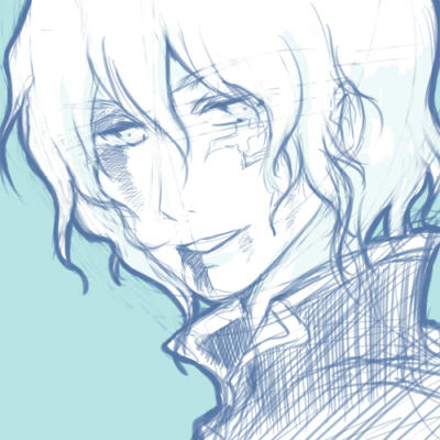 アレンを描きたかったんです、これでも。