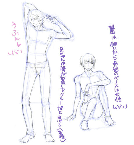 半裸の男2人ｗｗｗ