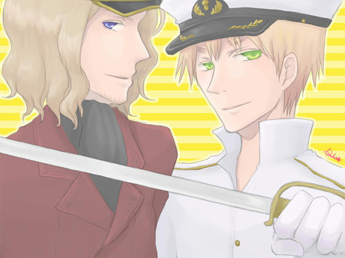 (　ﾟ∀ﾟ)o彡°軍服！軍服！！