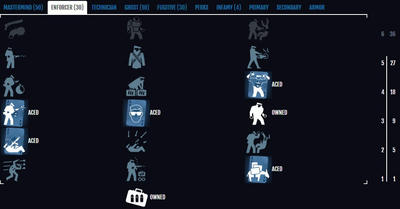 Payday2 オススメのスキルビルド ふぁっきんぬーぶず