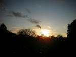 夕日