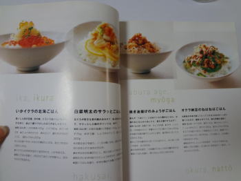 お料理本レビュー　のっけごはん混ぜごはんぶっかけごはん―材料二つでつくる一皿料理