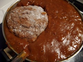 アイスカレー投入現場