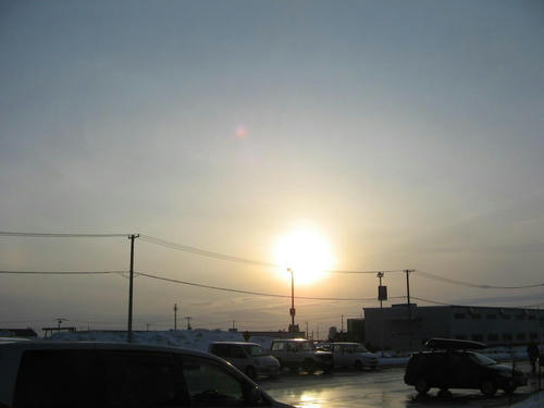 １３０のそぉ～ら　夕陽は・・・