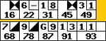 2007年10月04日ボウラードネット成績１回目
