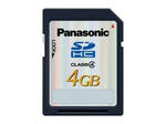 パナソニックSDカード４G