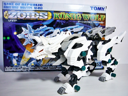 闇を駆ける白き狼： RZ-053 ケーニッヒウルフ｜駅前帝国メガトロニア