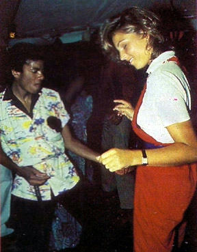 マイケル・ジャクソンとテータム・オニール、1979年
