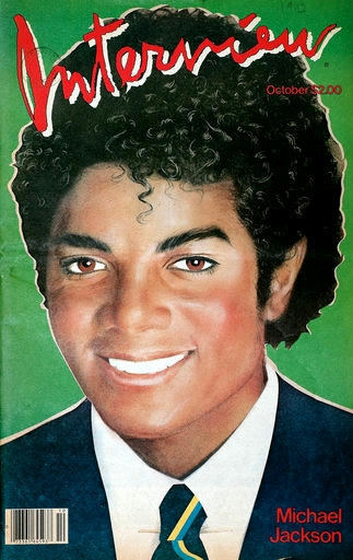 雑誌『Interview』、1982年10月号。